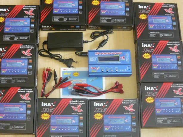 Зарядное с блоком питания iMAX B6 80W 5A LiPo Liion LiFe аккумулятор