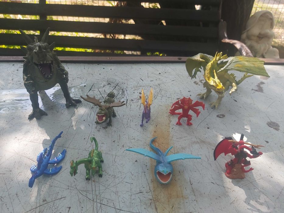 Фигурки драконов. Фигуры драконов. Игрушки драконы. Іграшки дракони