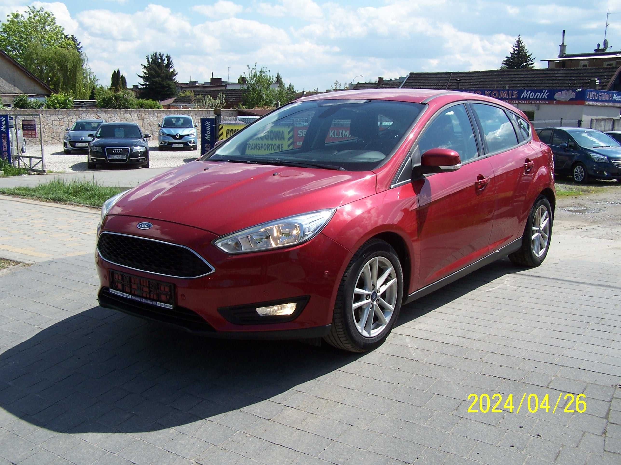 Ford Focus 1,5  Navi,Alu, serwis, 100% bezwypadkowy