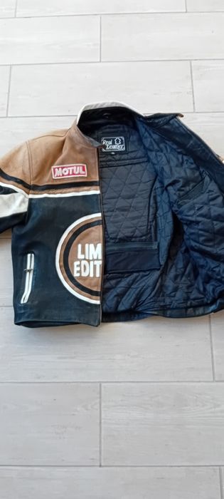 Casaco/blusão de mota em cabedal. Vintage.  Edição limitada