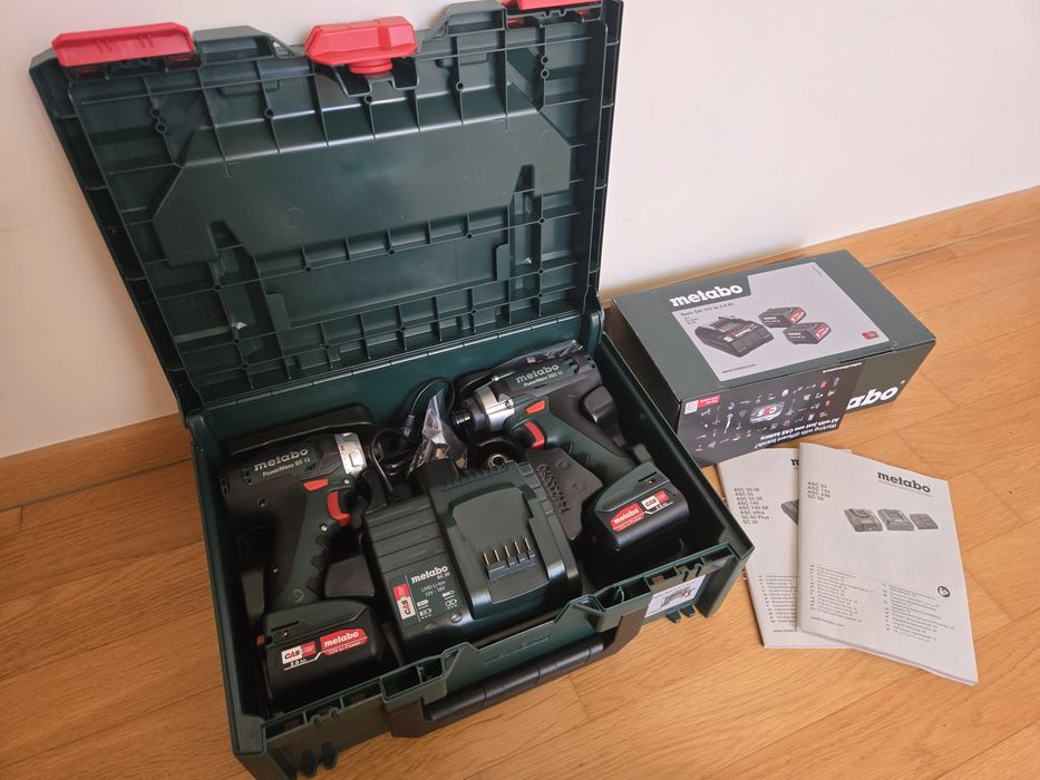 Świetny Zestaw metabo combo powermaxx + dodatkowe baterie