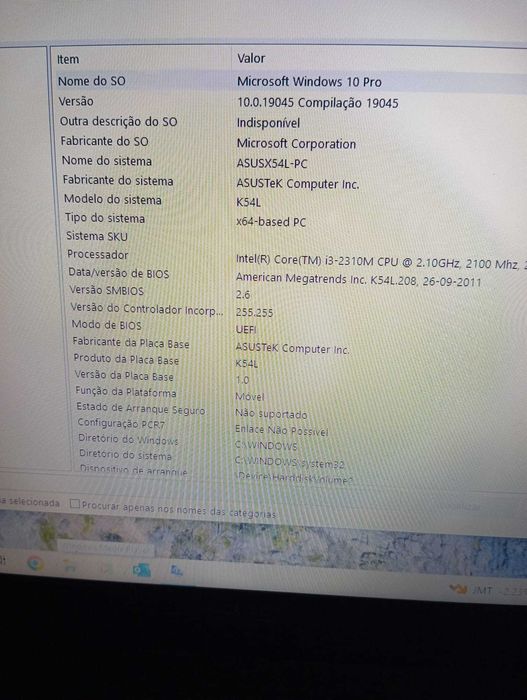 computador portátil + transformador