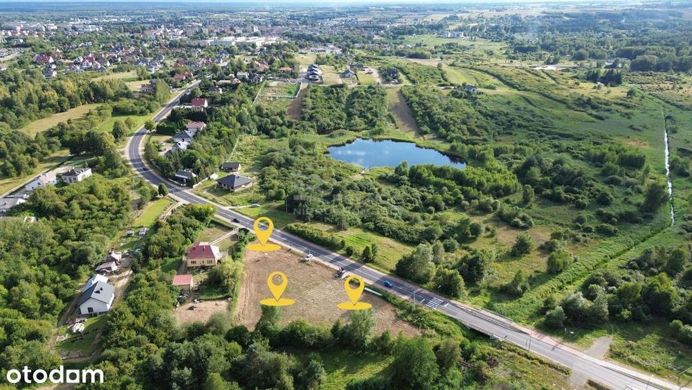 Działki budowlane Staszów ul. Opatowska Wydane Wz