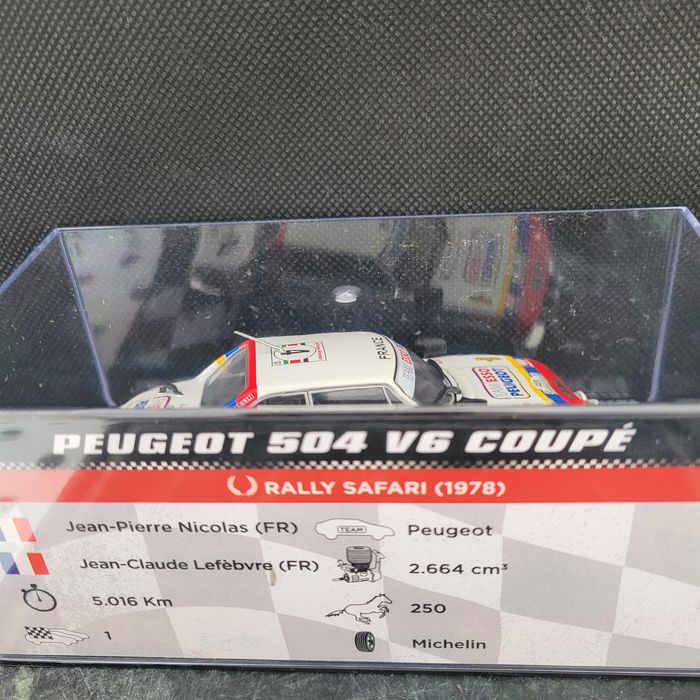 Carro miniatura Peugeot