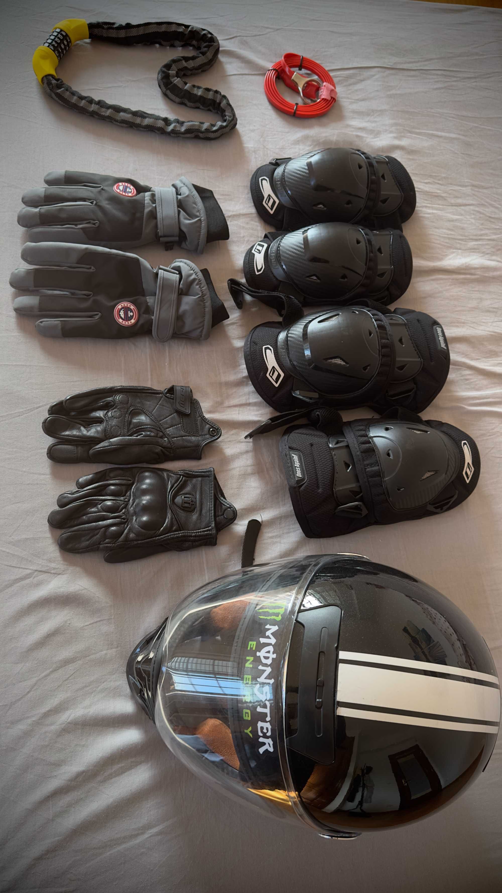 Motorcycle equipment/Equipamento para motocicletas