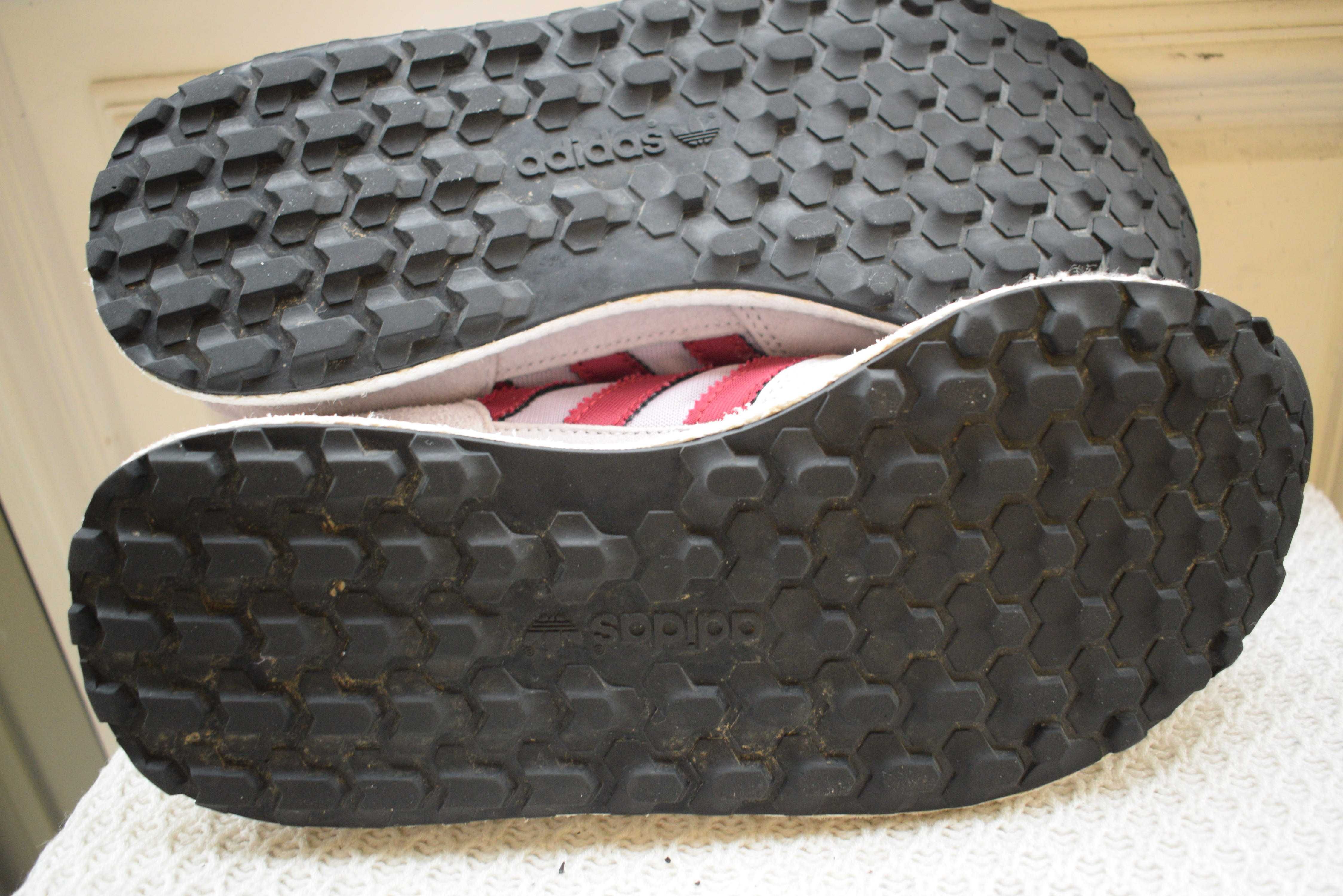 замшевые кроссовки туфли мокасины лоферы слипоны Adidas р.39 25 см