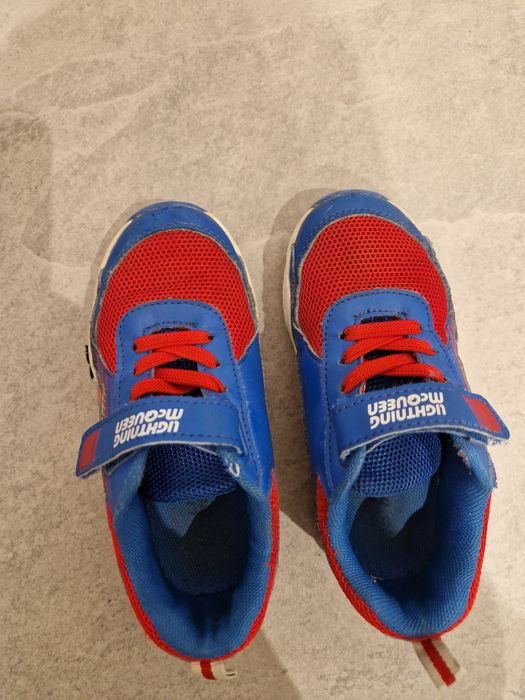 Buty Lighting McQueen świecące, rozmiar 27