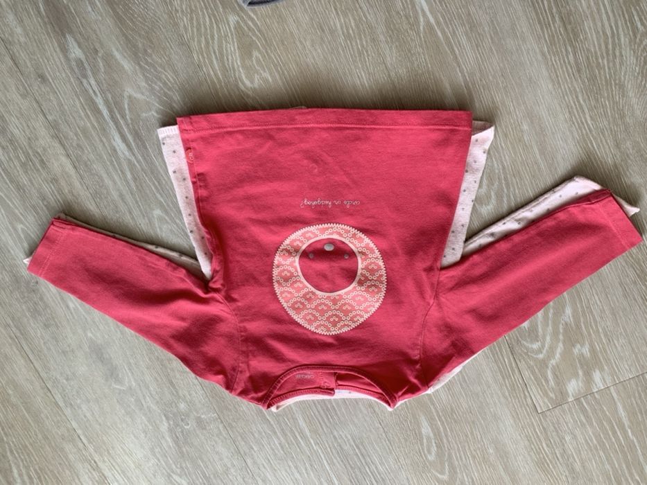 Obaibi штаны,реглан, кофта 6-9 мес