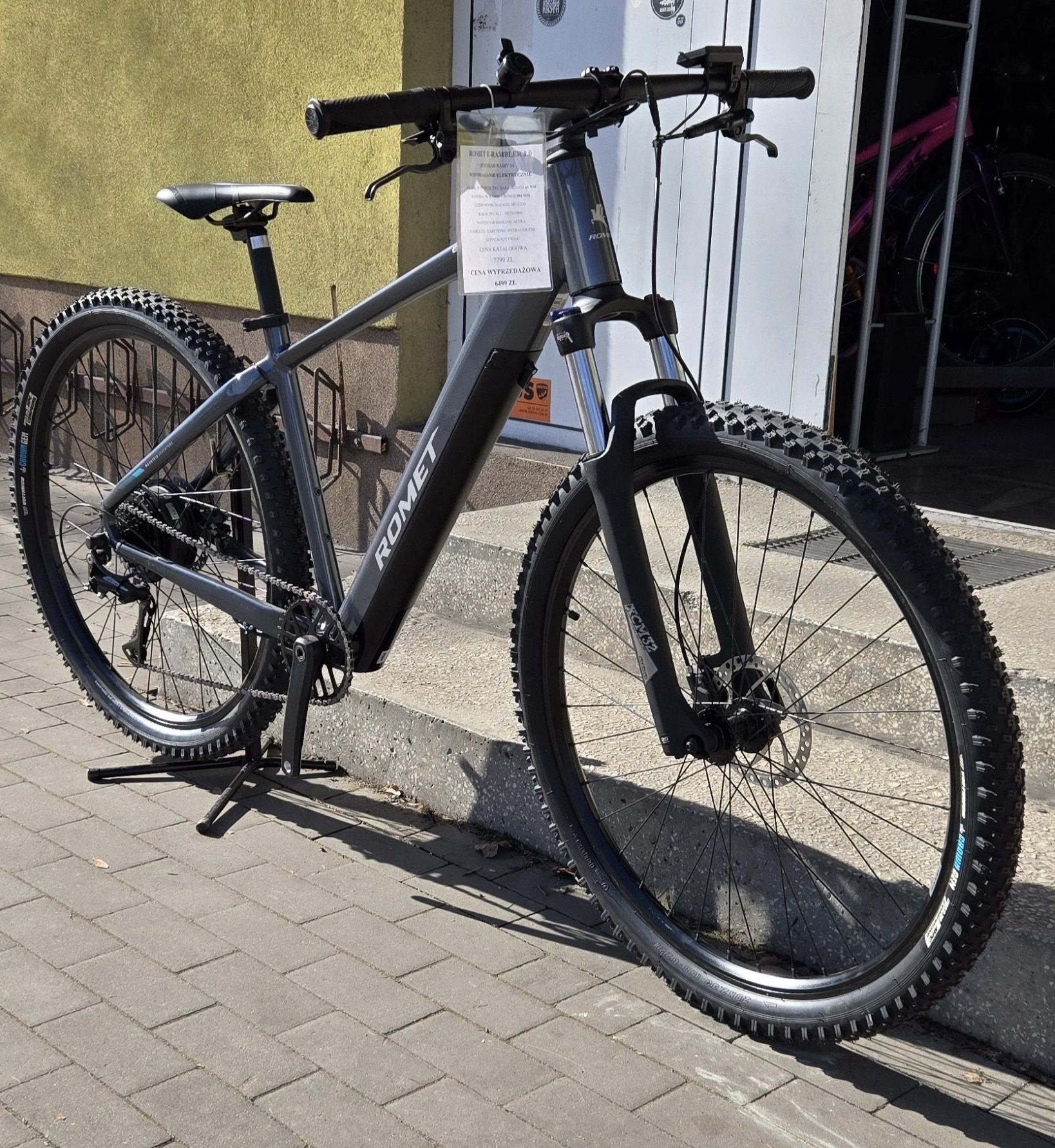 Romet E-Rambler 1.0 29" r.18 E-Bike MTB Wyprzedaż! Nowy! Bafang! Gwar