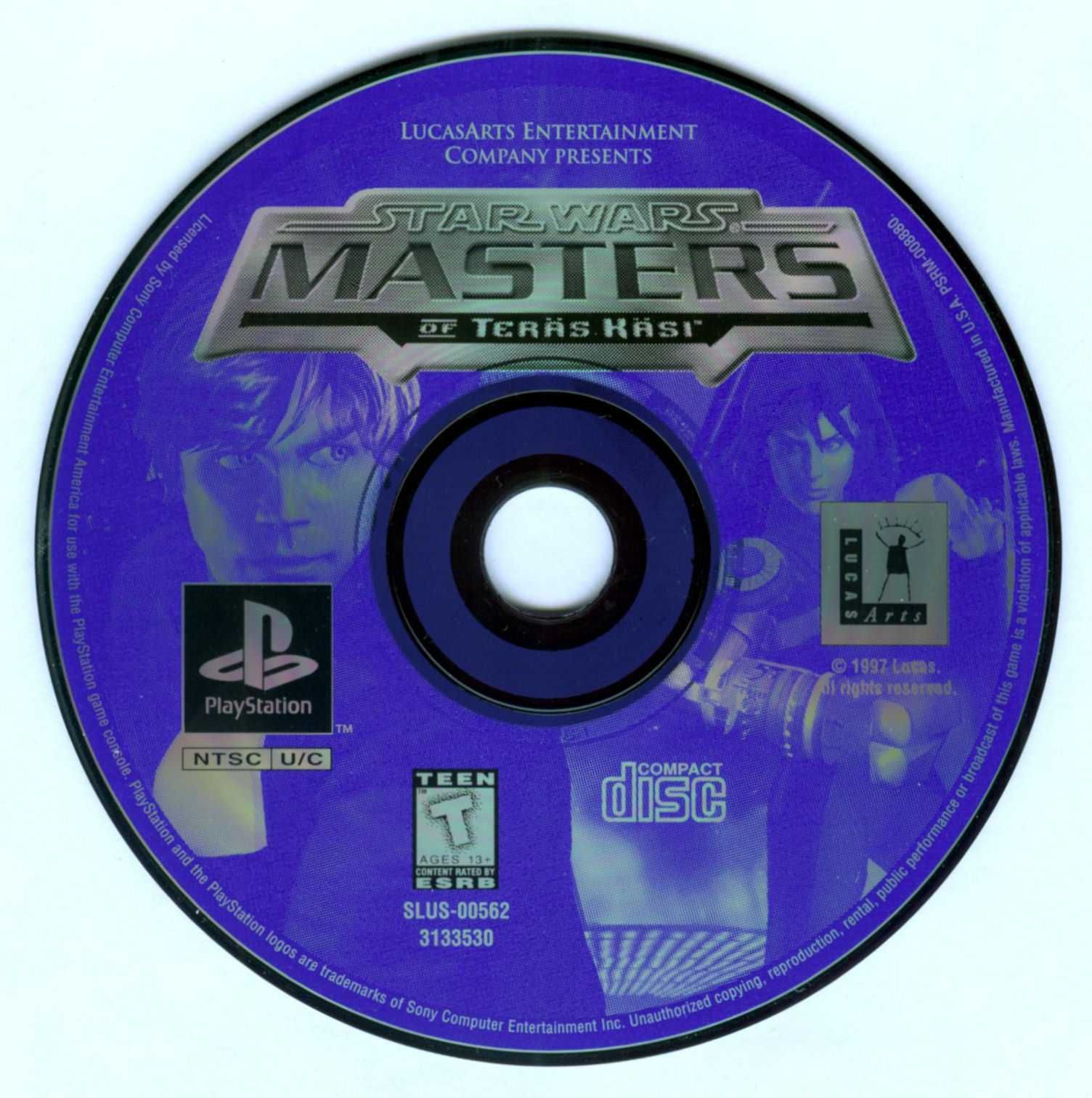 Star Wars Masters of Teräs Käsi PSX NTSC U/C ANGIELSKA Stan idealny