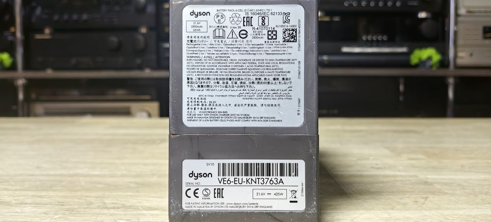 Бездротовиі пилосмоки Dyson V8 1/2/3