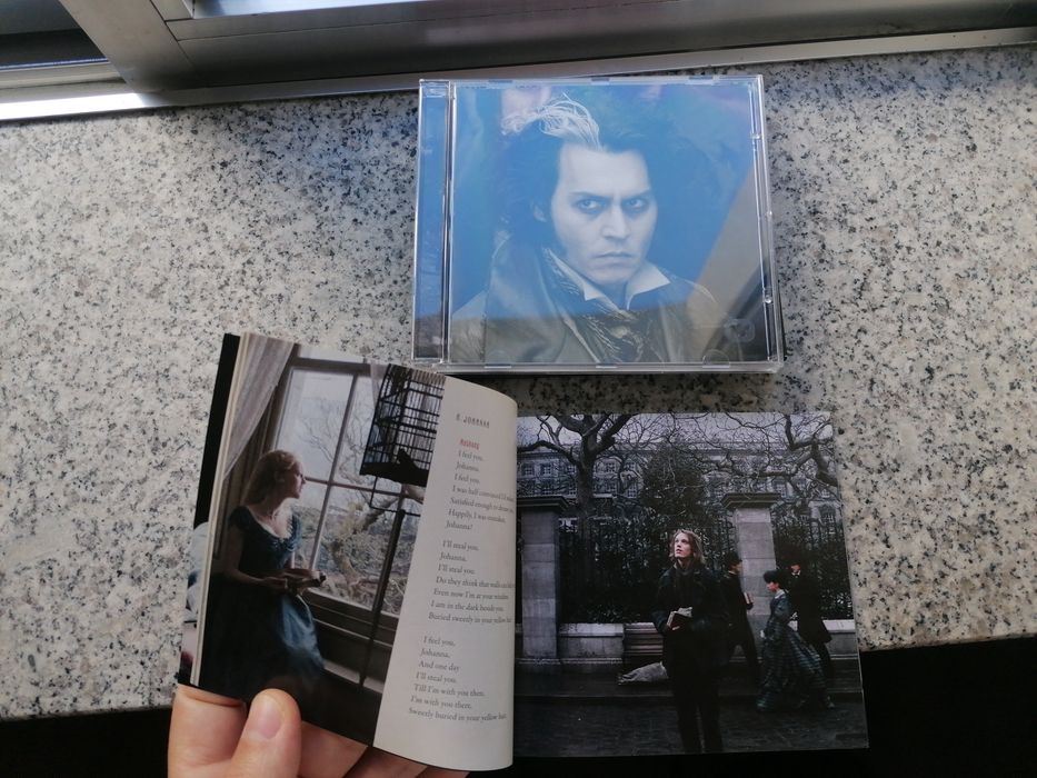 Sweeney Todd Motion Picture Soudtrack - Banda Sonora - Johnny Depp