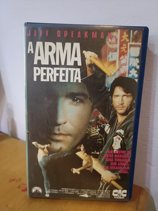 Filmes de artes marciais em Vhs