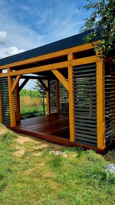 Wykonam taras, pergole, domek z drewna