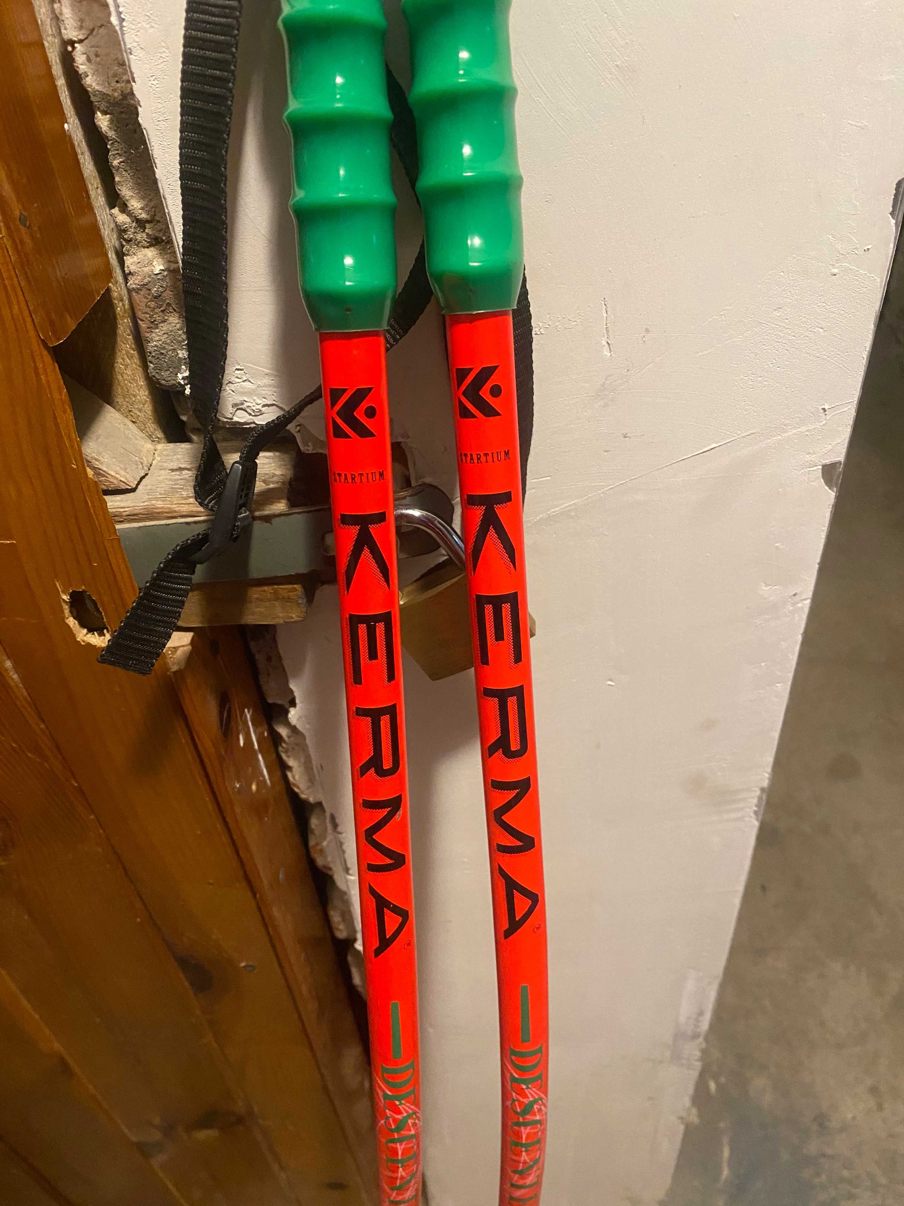Kijki narciarskie zjazdowe Kerma Descente 125 cm