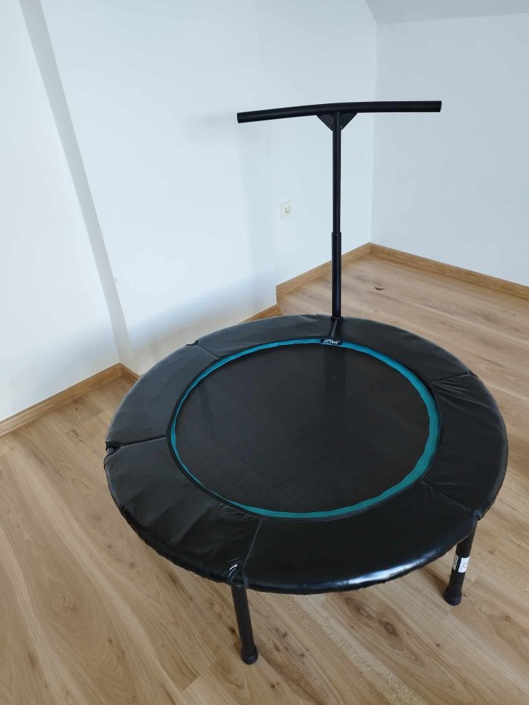 Trampolina mega solidna fitness użyta kilka razy