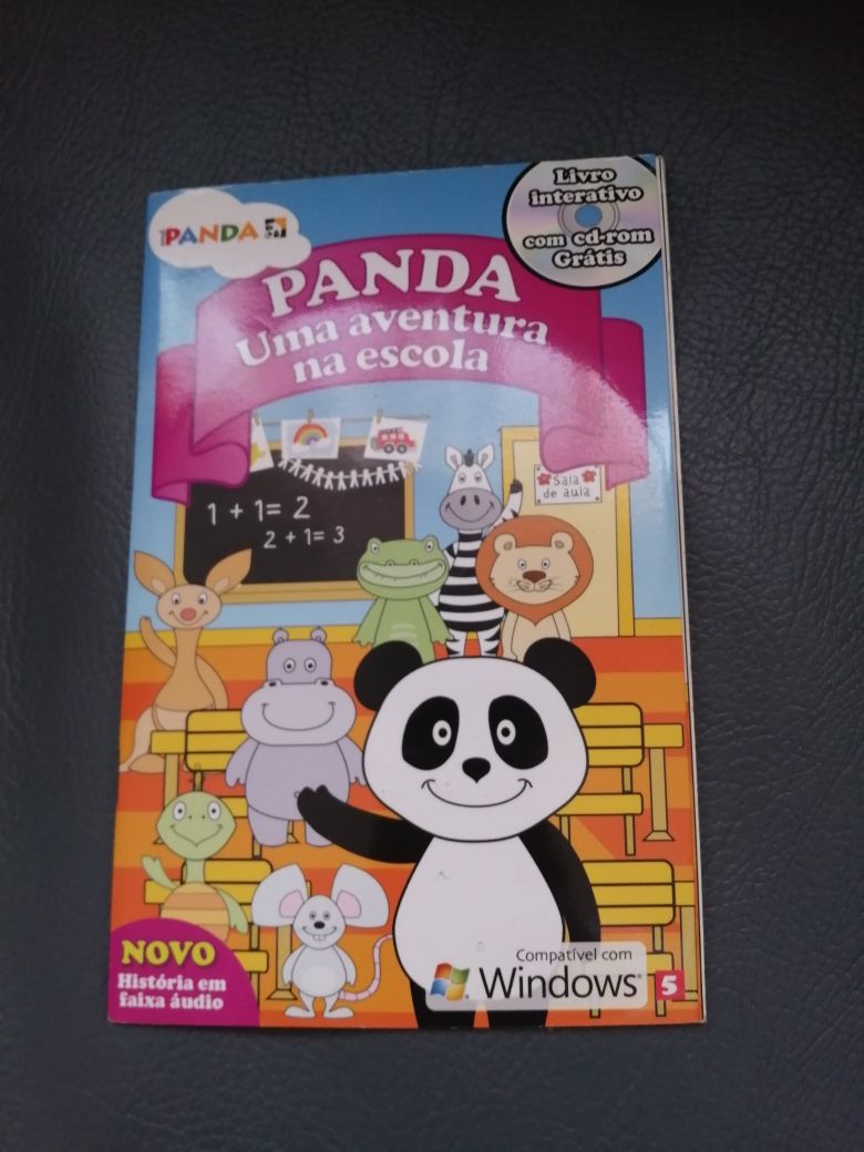 Livros interativos do panda