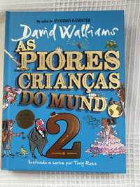 Livro “As piores crianças do mundo 2” de David Walliams