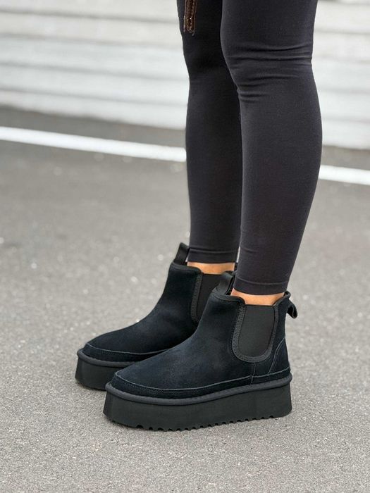 Жіночі зимові угги-челсі Stilli (36-41) Черевики на хутрі Взуття