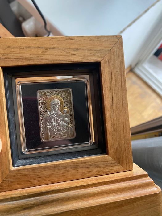 Монета «Ікона Бооородиці Минская» 20 рублей 2010.