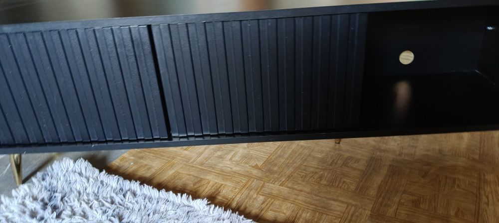 Komoda + szafka pod TV czarna