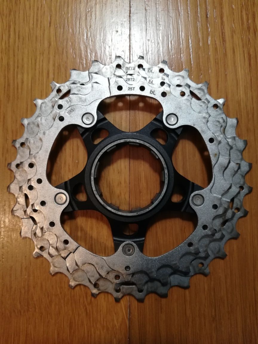 Shimano Deore XT 771 Pająk Kaseta 25-28-32