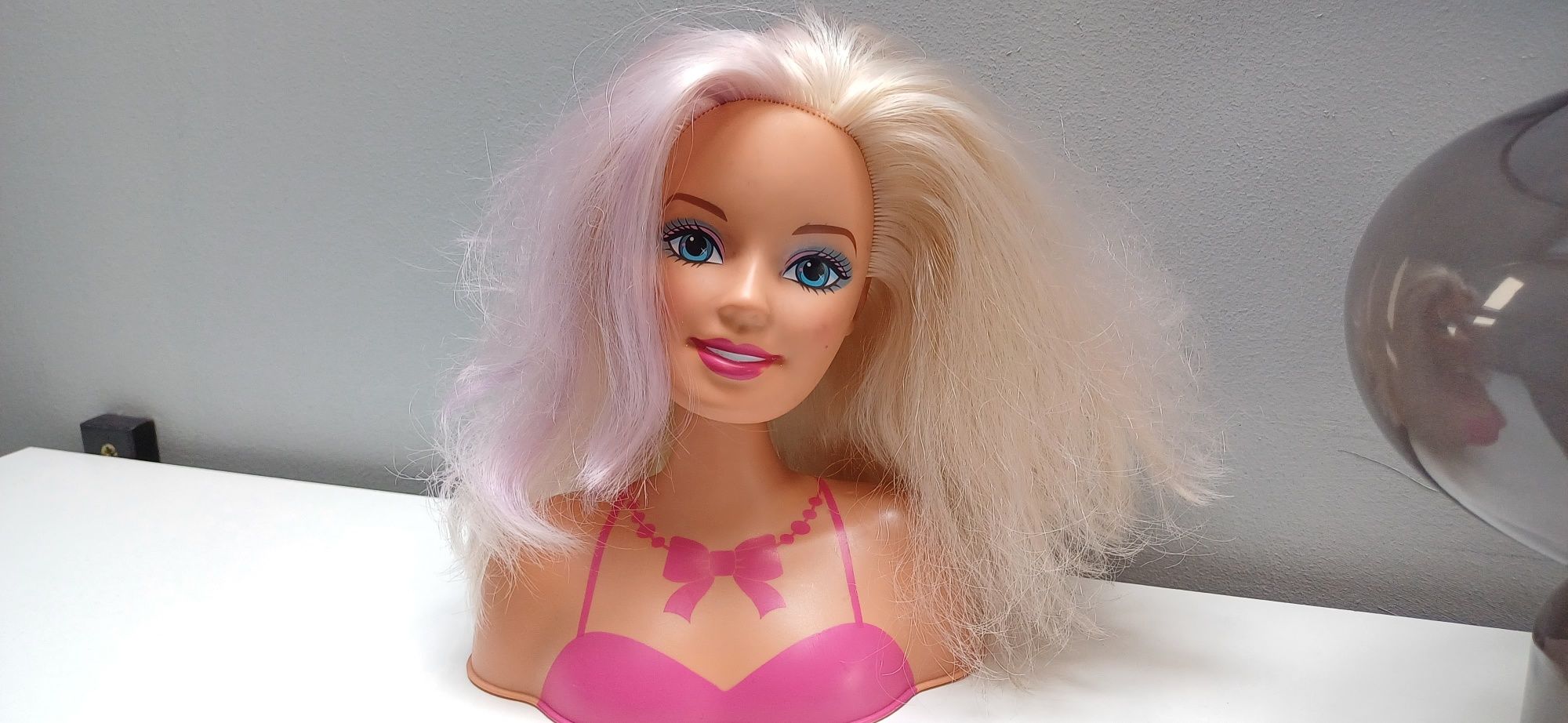 Głowa Barbie do stylizacji czesania Mattel