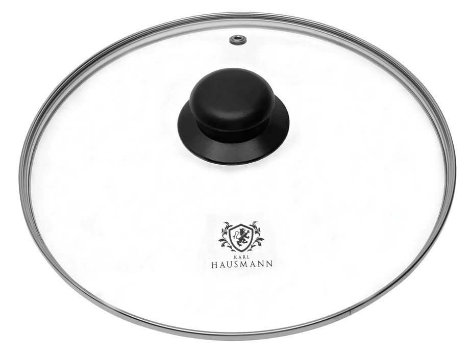 Pokrywa 26 Cm Uniwersalna Pokrywka Szklana Z Gałką Szkło Hartowane