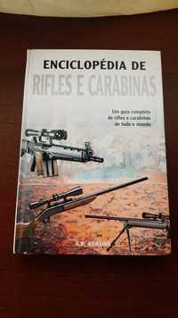 Livro de rifles e carabinas