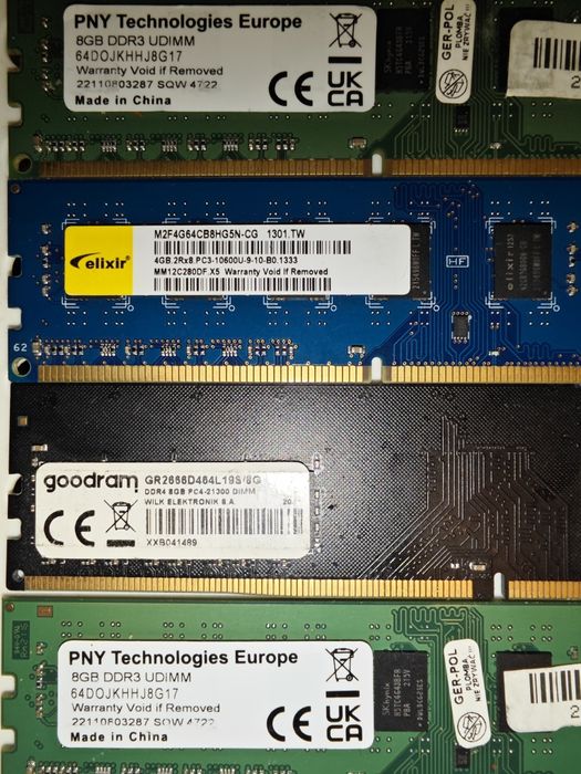 Pamięć RAM DDR4 i DDR3