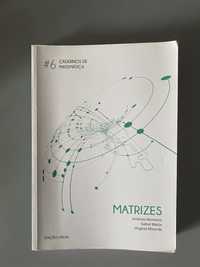 Livro de matemática sobre matrizes