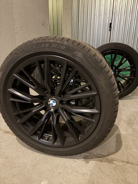 Koła zimowe plus czujniki BMW styling 796M Pirelli SottoZero run flat