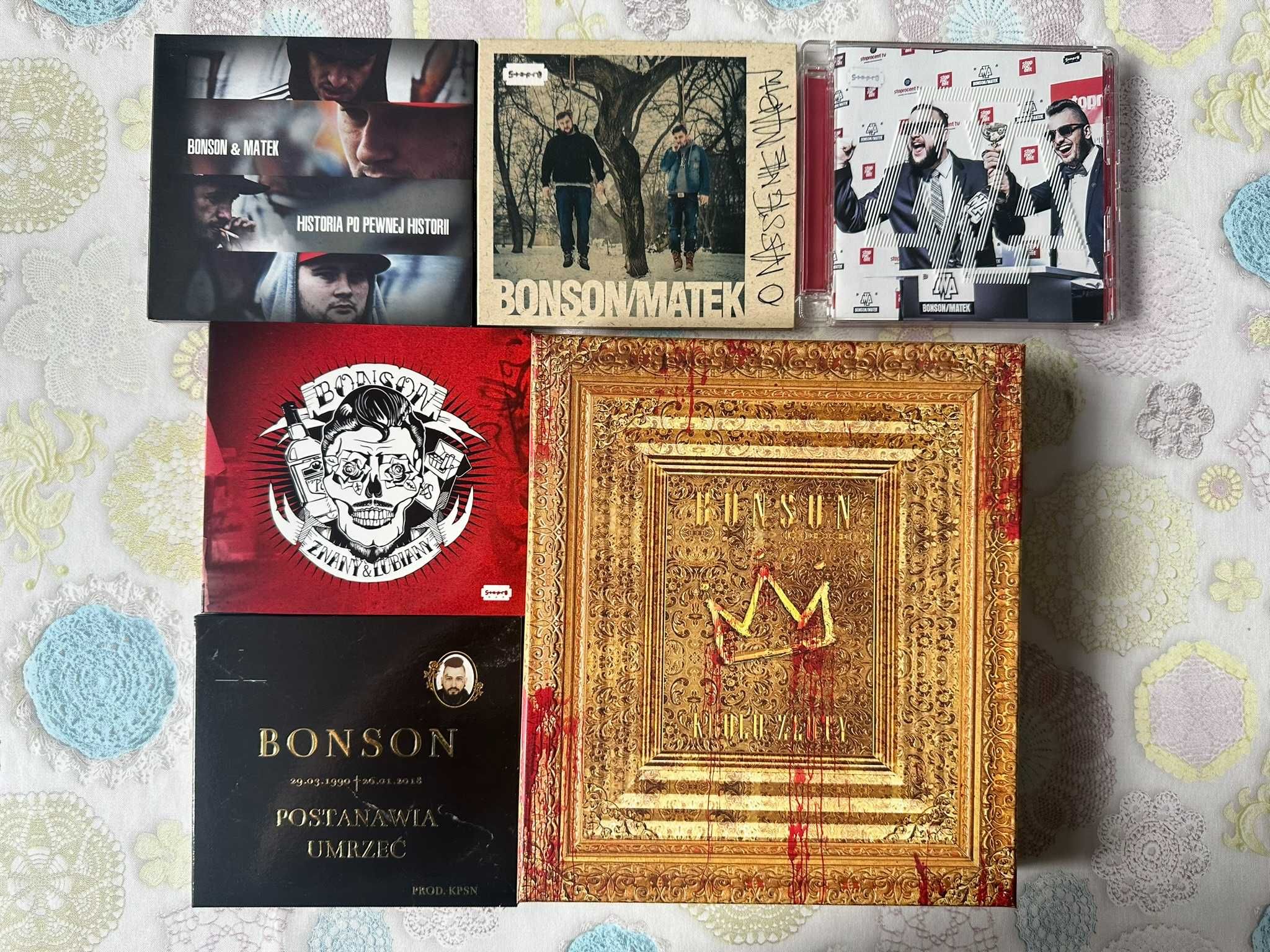 Bonson / Bonsoul  12 CD - Królu złoty / Restart / Lepiej nie wnikać...