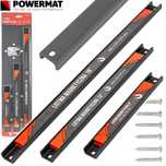 POWERMAT 3x Listwa Magnetyczna Zestaw Magnes Na Narzędzia PM1371