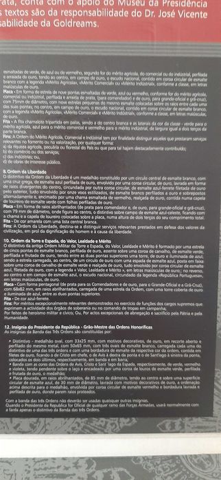 Coleção Réplicas Miniatura Condecorações de Portugal