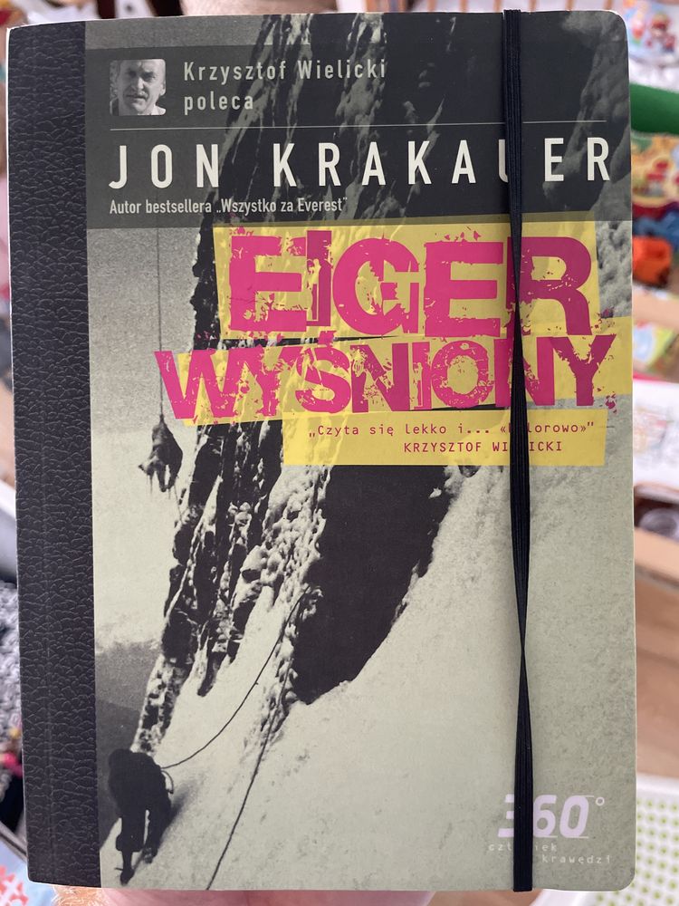 Eiger wyśniony Jon Krakauer