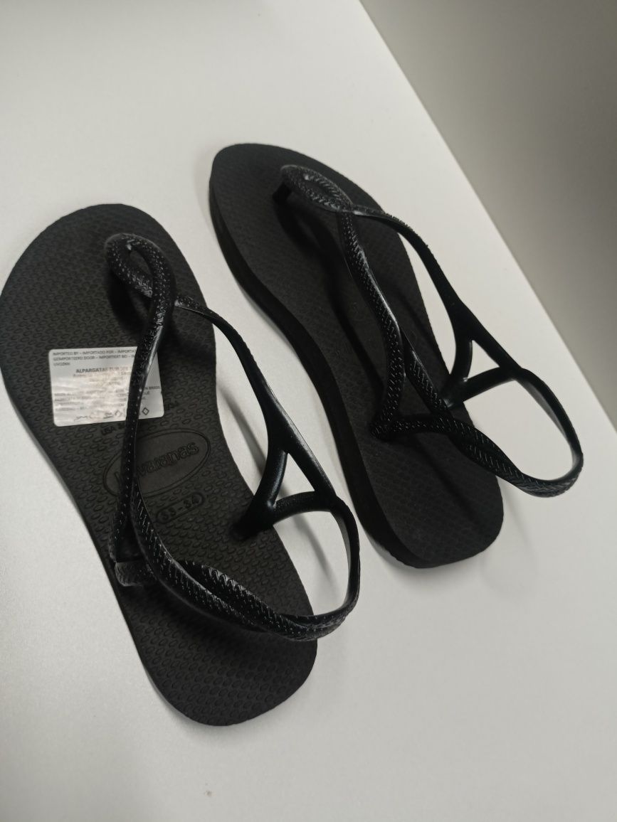 Havaianas sandały damskie Luna płaski obcas 33/34