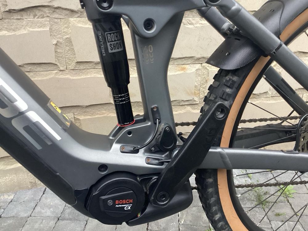 Велосипед Cube stereo carbon електро