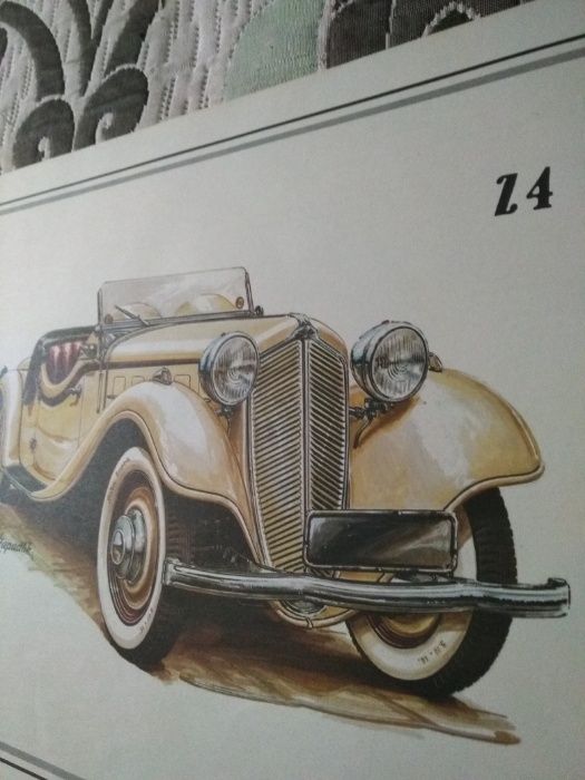 альбом постеров автомобилей 1930 х годов завода Skoda издание 1987 г