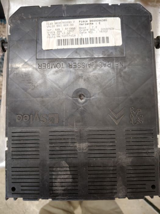 Valeo BSI Пежо 307