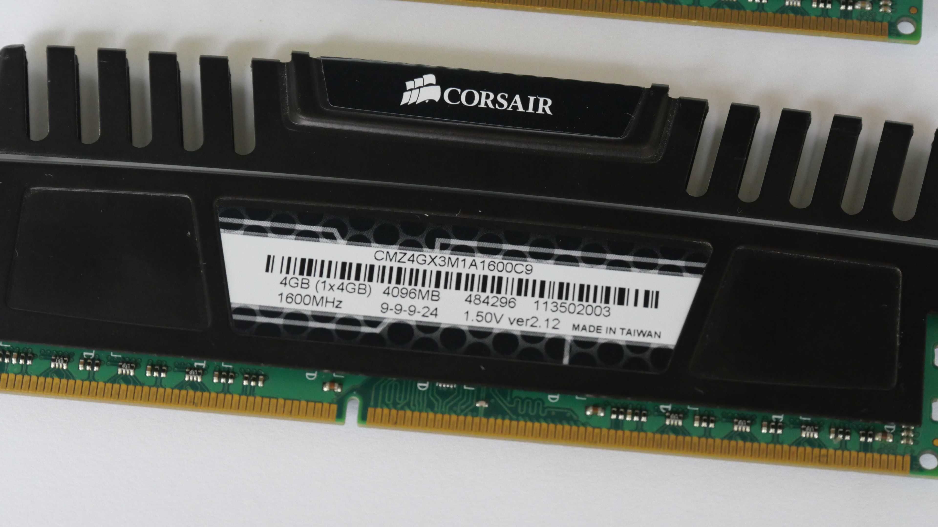 Pamięć RAM Corsair VENGEANCE DDR3 1600MHz CL9 2x4 GB