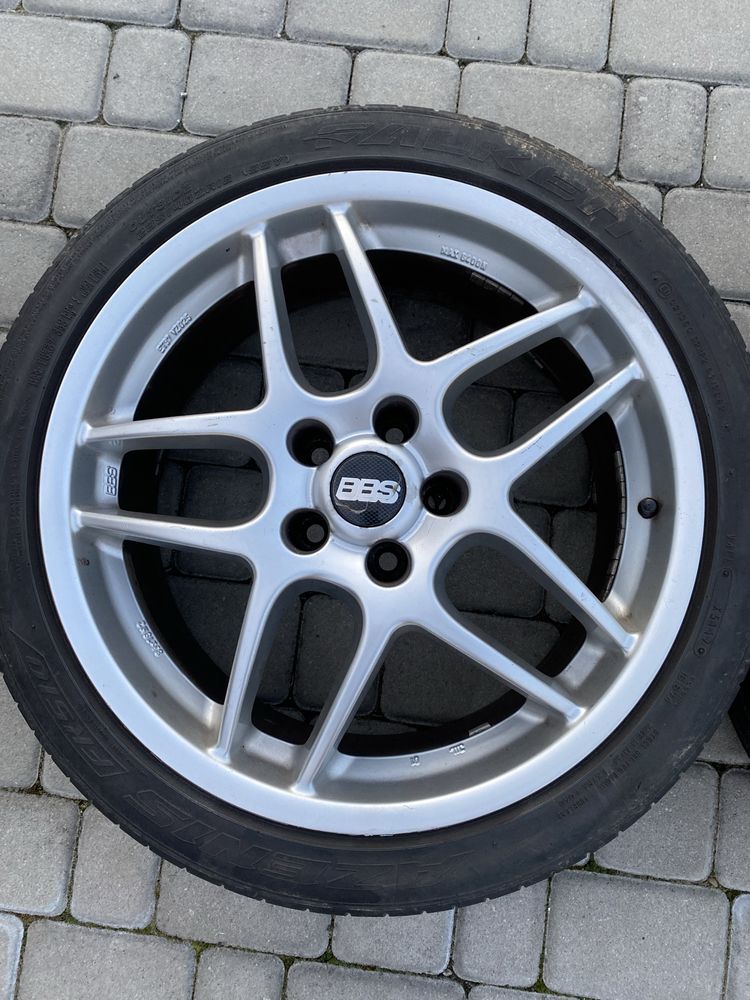 Alufelgi 5x112 18 cali BBS Audi A4 A5 A6 A8 TT S7 opony 235/40/18