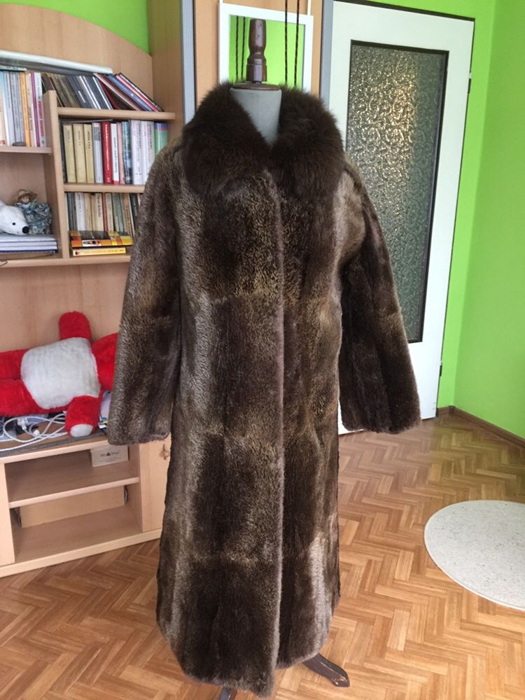 Futro z nutrii depilowane