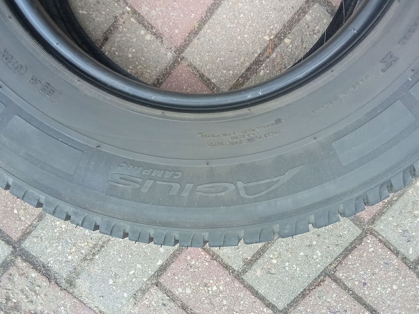 4szt NIE NAPRAWIANE 225/75R16C, Michelin, 8 mm