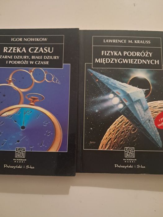 Rzeka czasu Nowikow + Fizyka podróży międzygwiezdnych Krauss