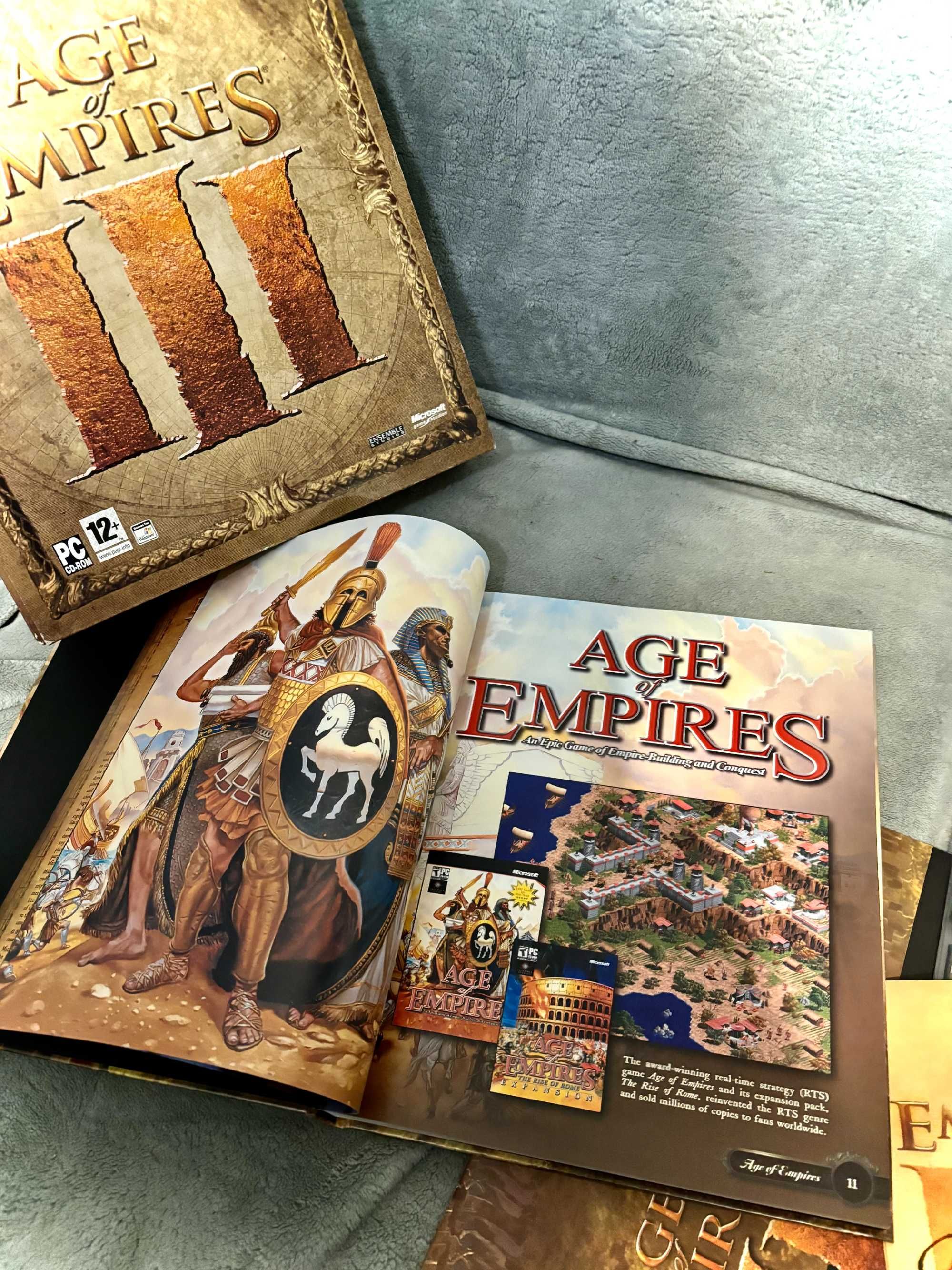 Gra komputerowa Age of Empire III wydanie kolekcjonerskie