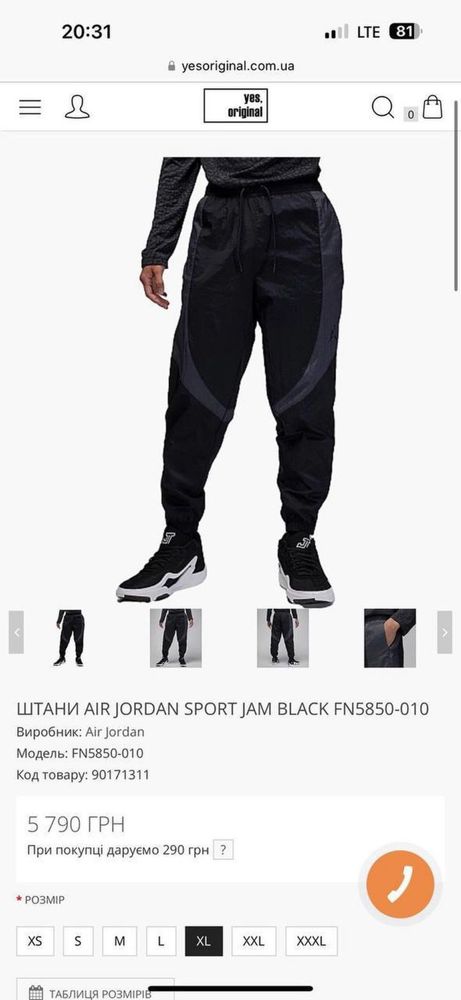 Костюм Nike Air Jordan 2024 ОРИГ / М