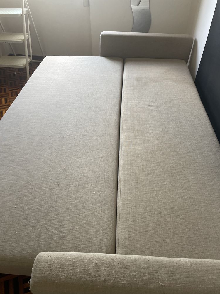 Sofa cama Ikea bege