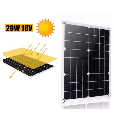 Сонячна панель 20w mono 18v solar 1800грн