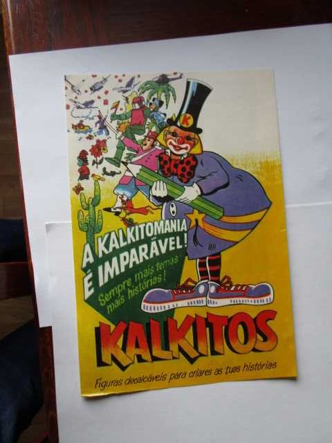 rara publicidade vintage kalkitos